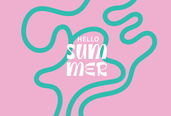 Creative concept of summer bright and juicy cards set. Modern abstract art design with liquid shapes with overlay effect. Templates for celebration, ads, branding, banner, cover, label, poster, sales