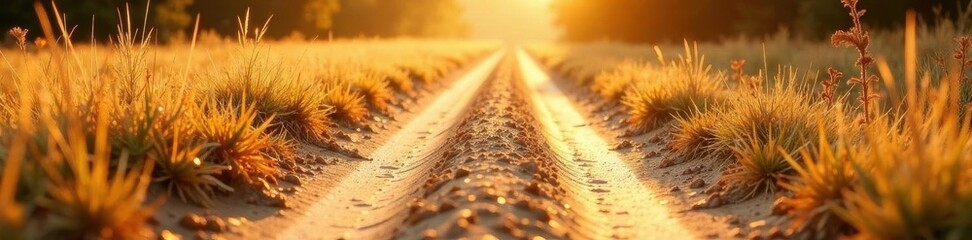 Light brown, smooth dirt road, subtly textured, seamless pattern , dirt road, photo