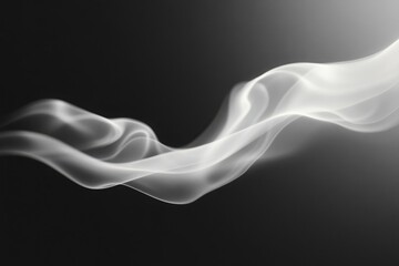 Soft ripple background with a curving twisting mist effect