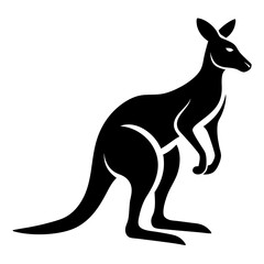 kangaroo vector illustration