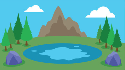 pastel drawing sunset landscape background