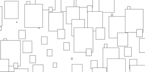 Abstract 3d modern square background. White and grey geometric pattern texture. vector art illustration.