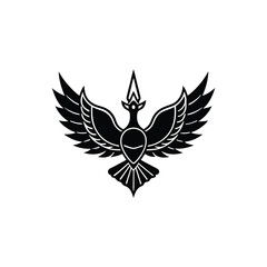 Obraz premium eagle tattoo vector