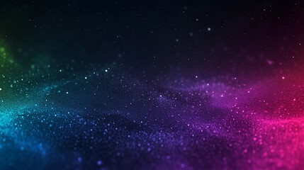Fototapeta premium Black background with gradient noise at top 