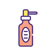 Spray  icons set in different style vector stock illustration