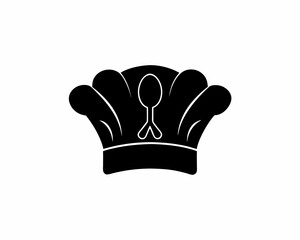 creative details  Chef Hat Icon vector Illustration