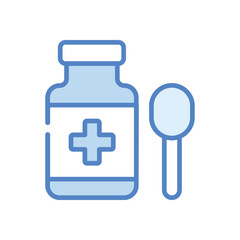 Syrup  icons set in different style vector stock illustration