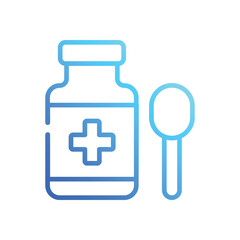 Syrup  icons set in different style vector stock illustration