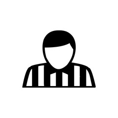 Football referee icon