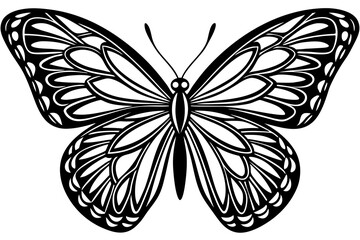 Abstract Modern Seamless Monarch Butterfly Pattern