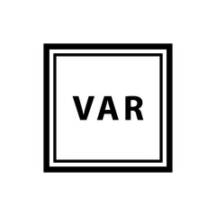 VAR icon
