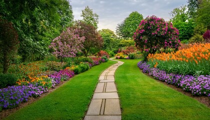 path in the garden