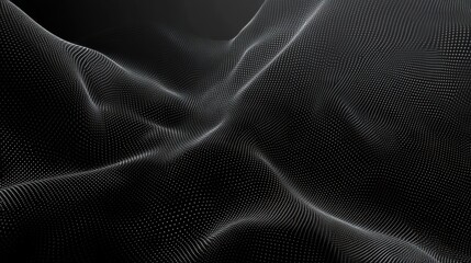 Naklejka premium abstract technology particles lines mesh background.