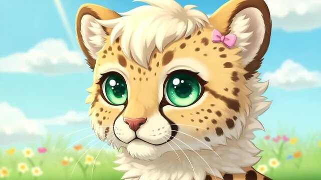 Leopard Cat Animation