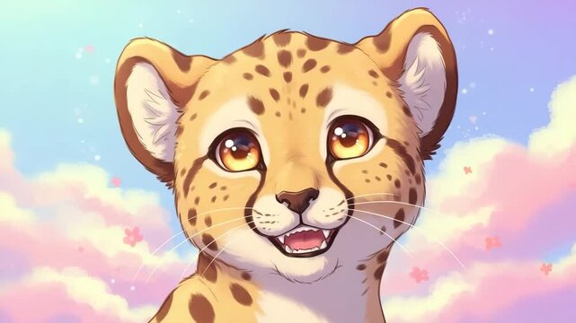 Leopard Cat Animation