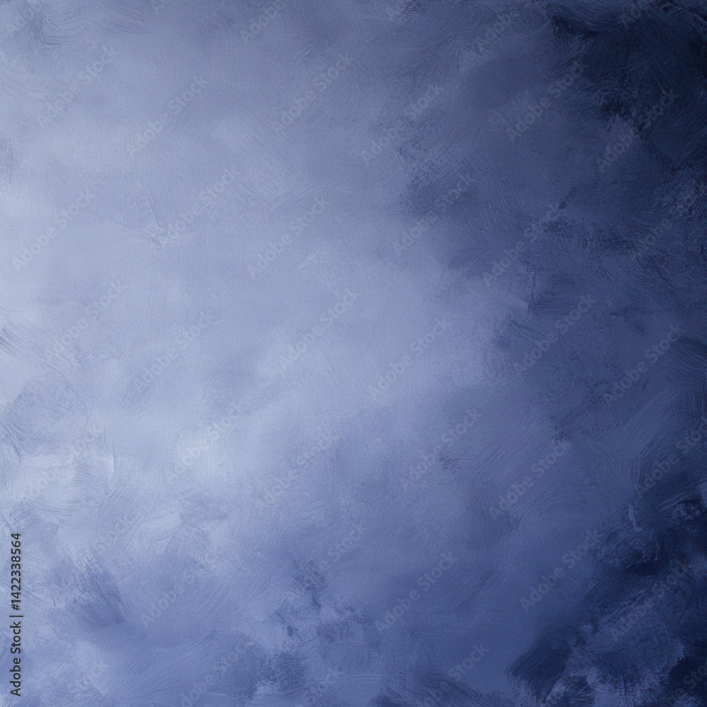 Poster serene blue canvas texture with brush strokes creating a calming visual for artistic projects and ba