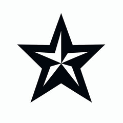 Obraz premium A shiny silver star, a metallic symbol of holiday celebration, is presented as a 3D illustration on a white background