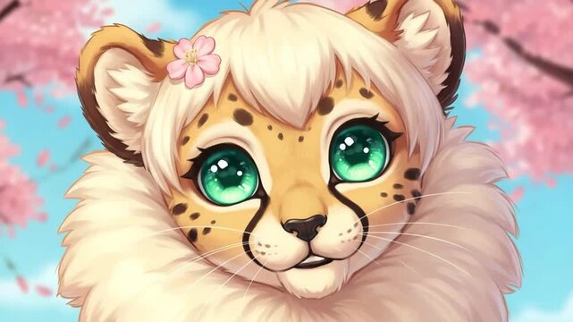 Cute Leopard Animation