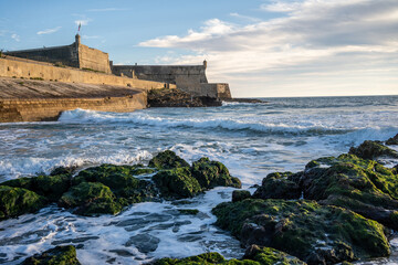 castle on the beach