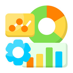 Data Visualization Flat Icon