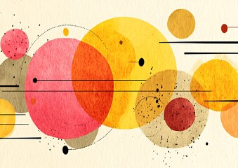 Abstract Circles, Geometric Design