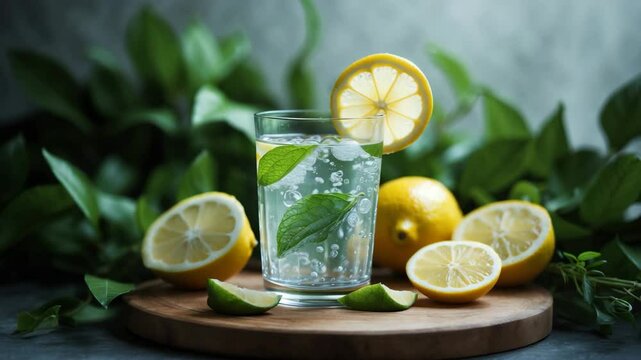 Vibrant lemon potion, a refreshing burst of flavor, and an energizing beverage.