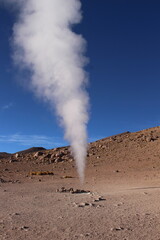 Incredible geysers in the Bolivian desert