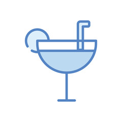Cocktail  Icon vector stock illustration