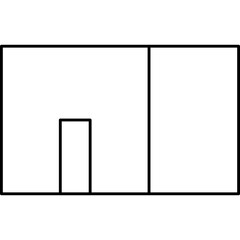 Flat Icon of a Sealed Cardboard Box for Packaging and Shipping