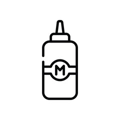 Mustard  Icon vector stock illustration