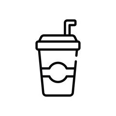 Soft Drink Icon vector stock illustration