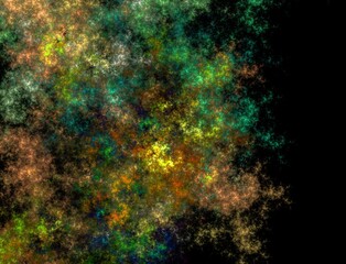 Obraz premium Imaginatory fractal abstract background Image