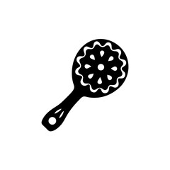 creative details Spatula Icon vector Illustration