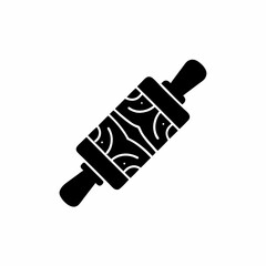 creative details  Rolling Pin Icon vector Illustration