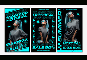 Summer Hot Deal Reel Template Set