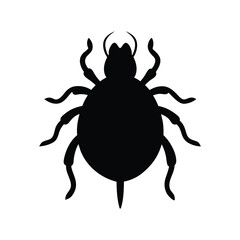 crab spider vector illustration