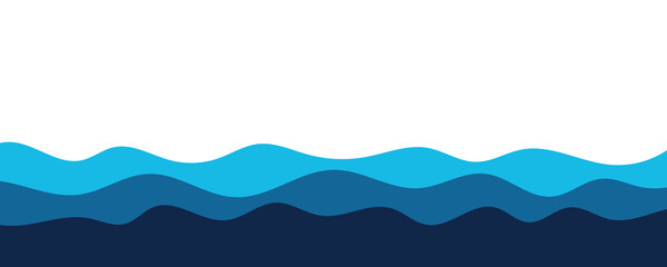 abstract blue wave background