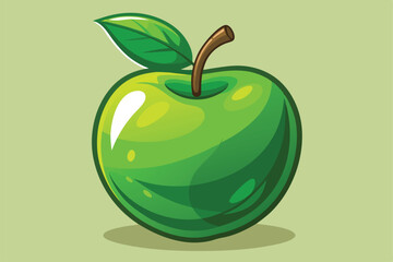 APPLE VECTOR ILLUSTRATION.