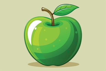 APPLE VECTOR ILLUSTRATION.