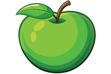 APPLE VECTOR ILLUSTRATION.