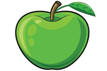 APPLE VECTOR ILLUSTRATION.