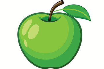 APPLE VECTOR ILLUSTRATION.