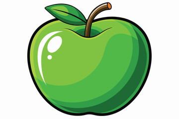 APPLE VECTOR ILLUSTRATION.