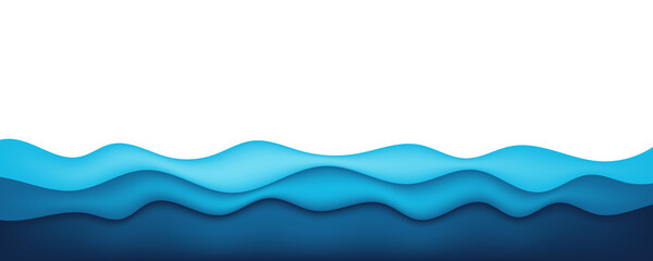 abstract blue wave background