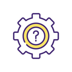 Help  Icon vector stock illustration