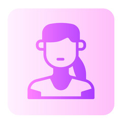 Runner gradient icon