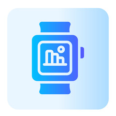 Statistics  gradient icon