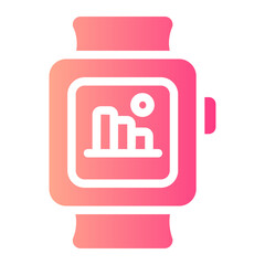 Statistics  gradient icon