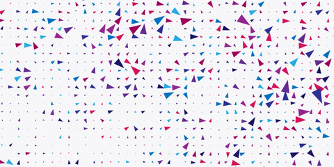 Dark Silver, Gray vector cover in polygonal style. Modern abstract illustration with colorful triangles. Pattern for commercials.