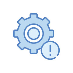 Settings  Icon vector stock illustration